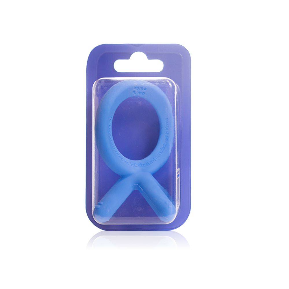 Como Tomo Silicone Baby Teether Blue 3 Months