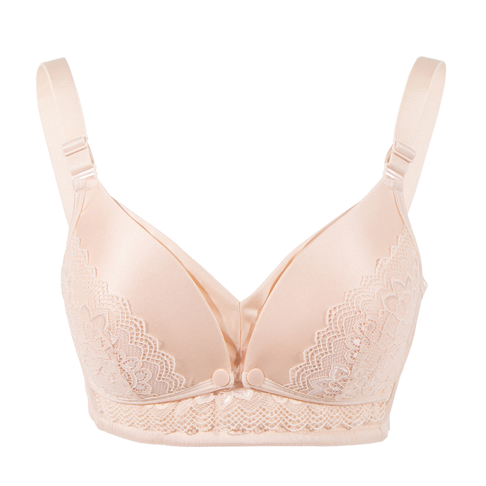 Okus Full Cup Maternity Nursing Bra Beige Medium