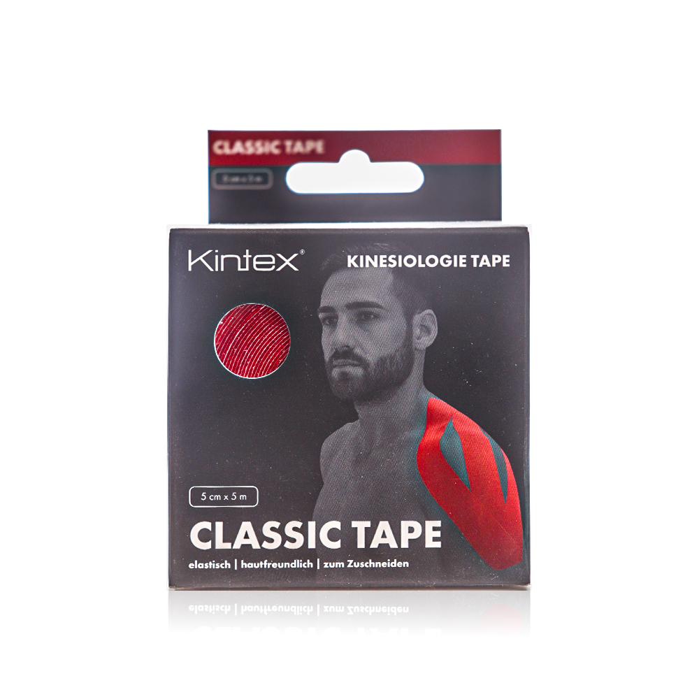 Kintex Kinesiology Tape Classic 5 x 500cm Red