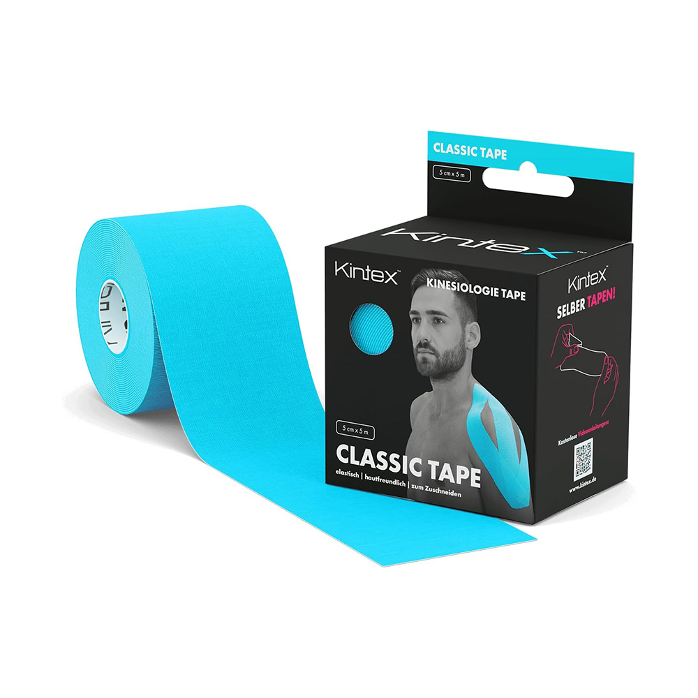 Kintex Kinesiology Tape Classic 5 x 500cm Blue