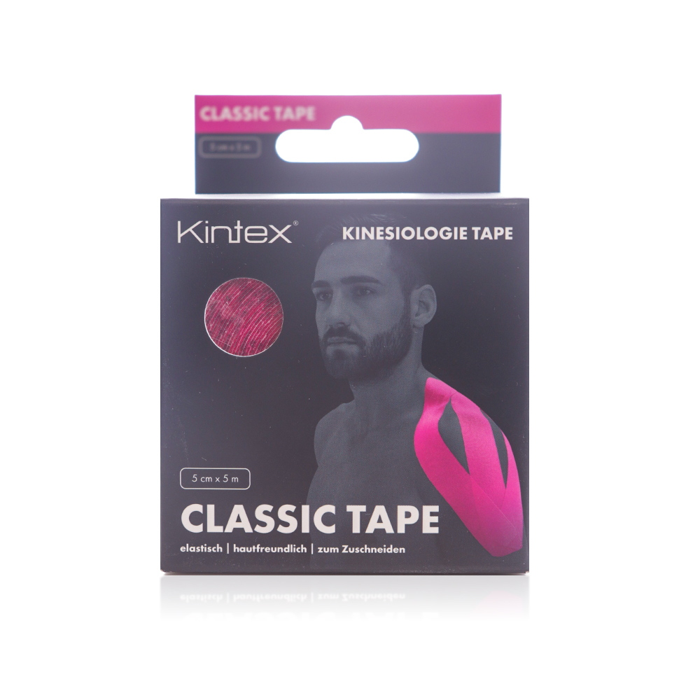 Kintex Kinesiology Tape Classic 5 x 500cm Pink