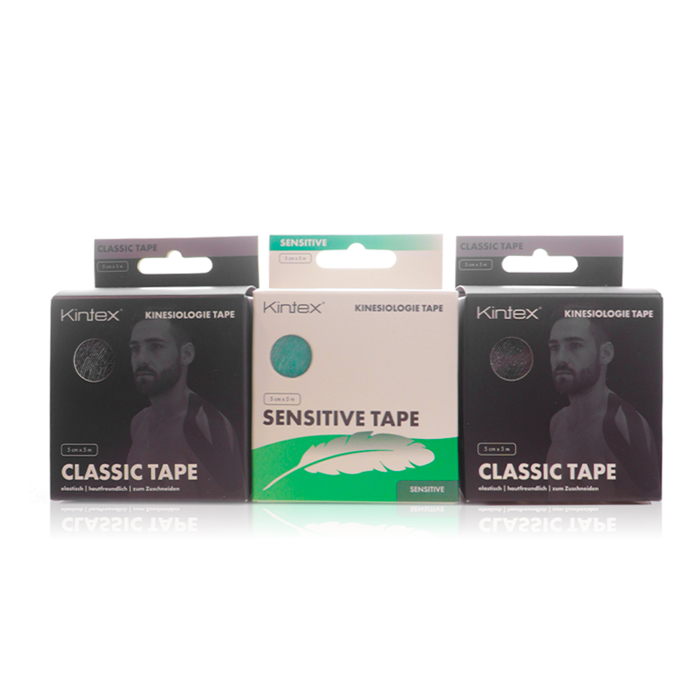 Kintex Kinesiology W.P Tape Classic 5cm x 5m 2P Black 1P Green