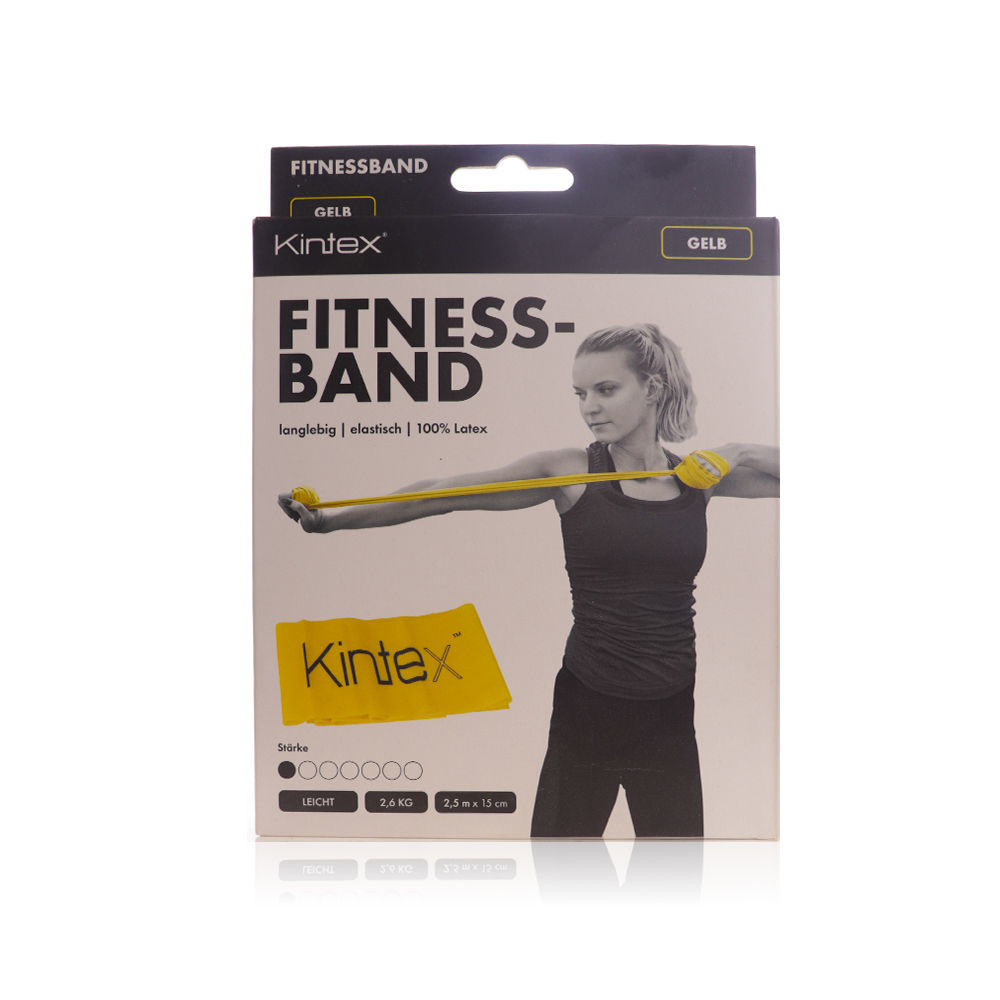 Kintex Exercise Band Resistance Band and Strengths Yellow