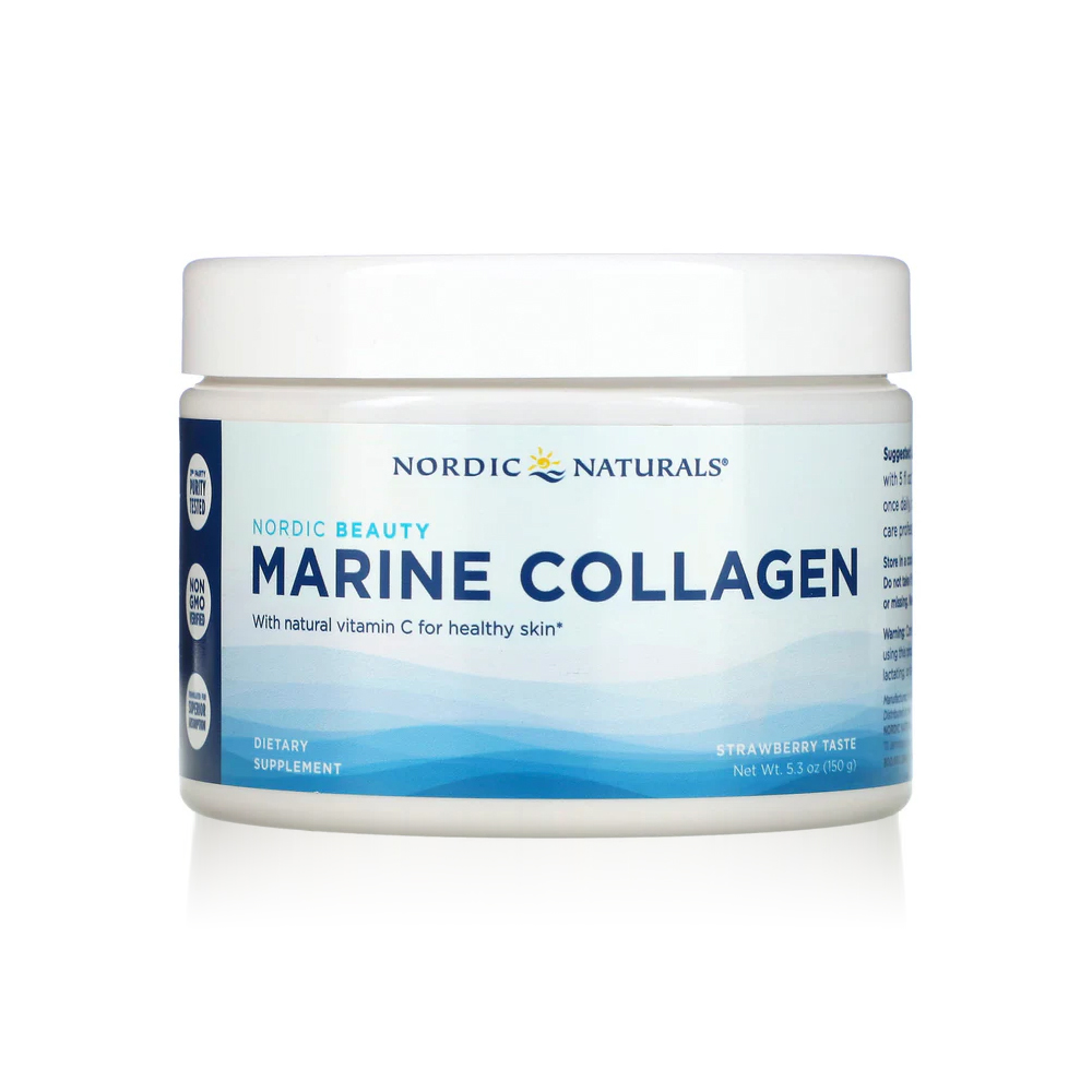 Nordic Naturals Marine Collagen Strawberry Powder, 150g