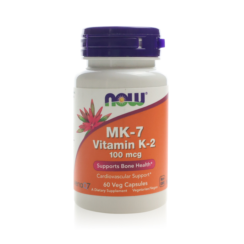 Now Vitamin K-2 (MK7) 100 Mcg 60 Vcaps