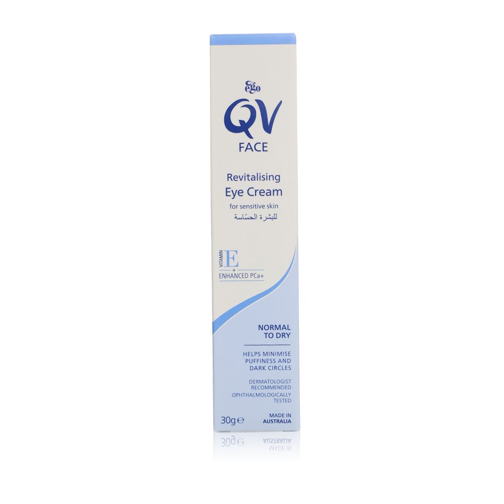 Ego qv face revitalising eye cream for dark circles & eye puffiness 15g