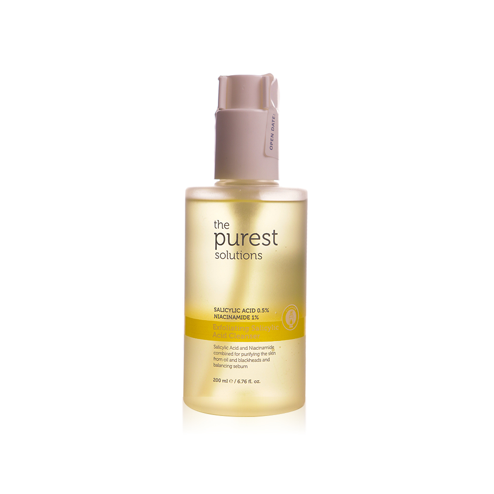 The purest exfoliating salicylic acid cleanser