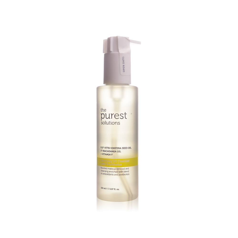 Purest purifying cleansing oil with postbiotic cont