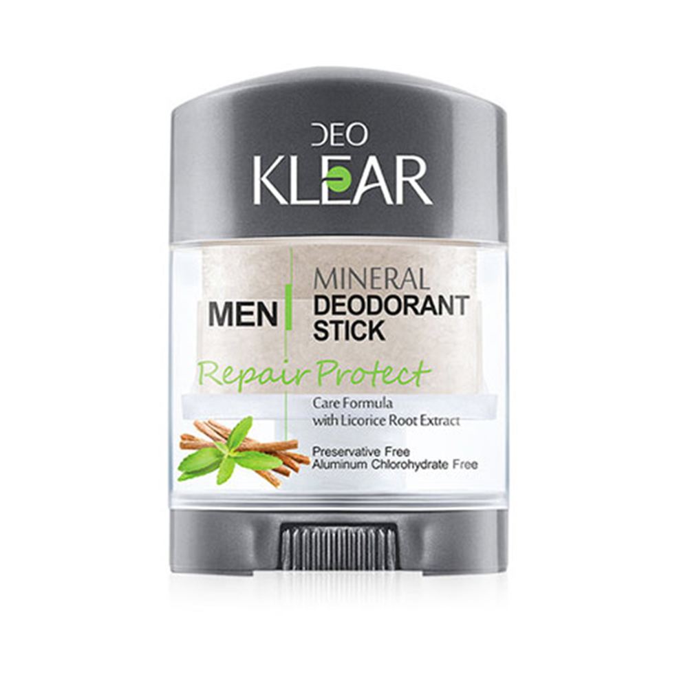 Deo klear meniral deodorant repair protect men stick 70g