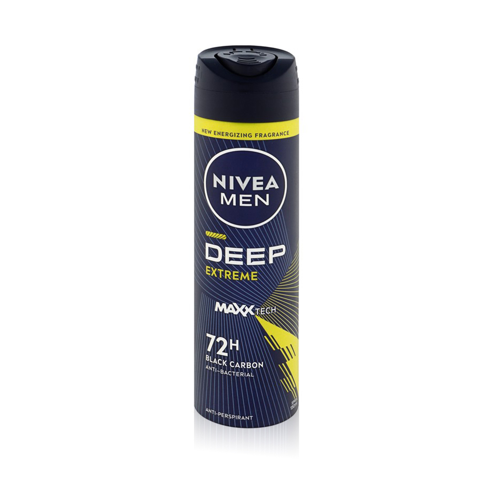 Nivea Deep Extreme Men Deo.Spray 150Ml(501)