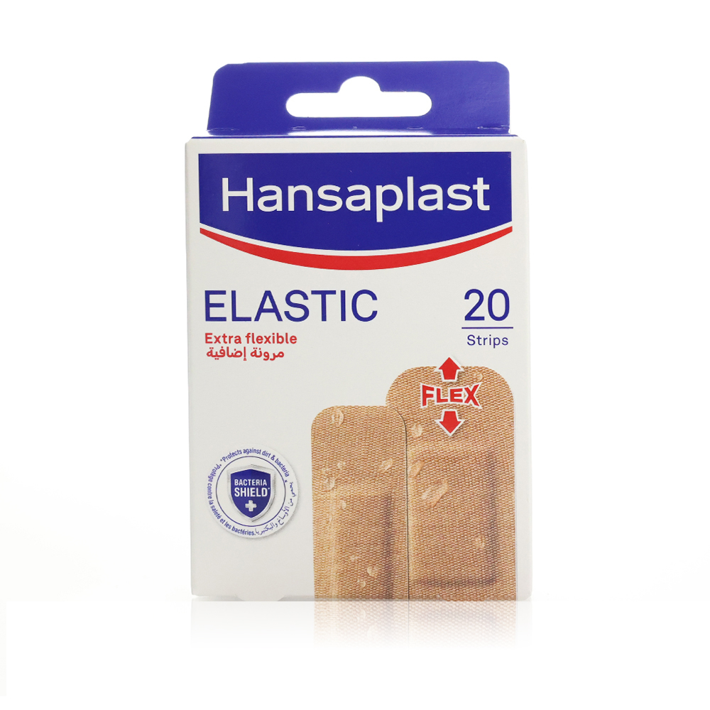 Hansaplast Elastic Bandage, 1 Pack, 20 Pieces