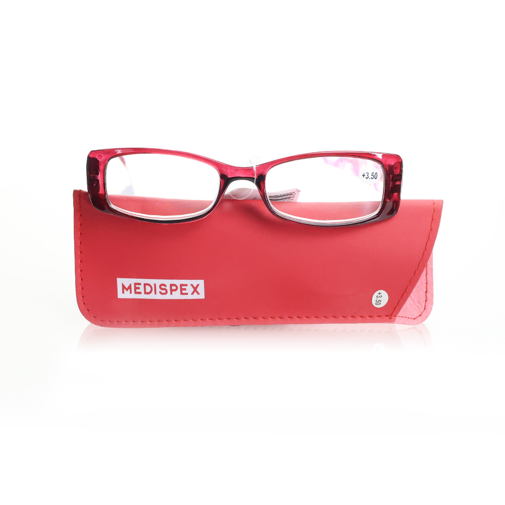Medispex Glasses Red +3.5 