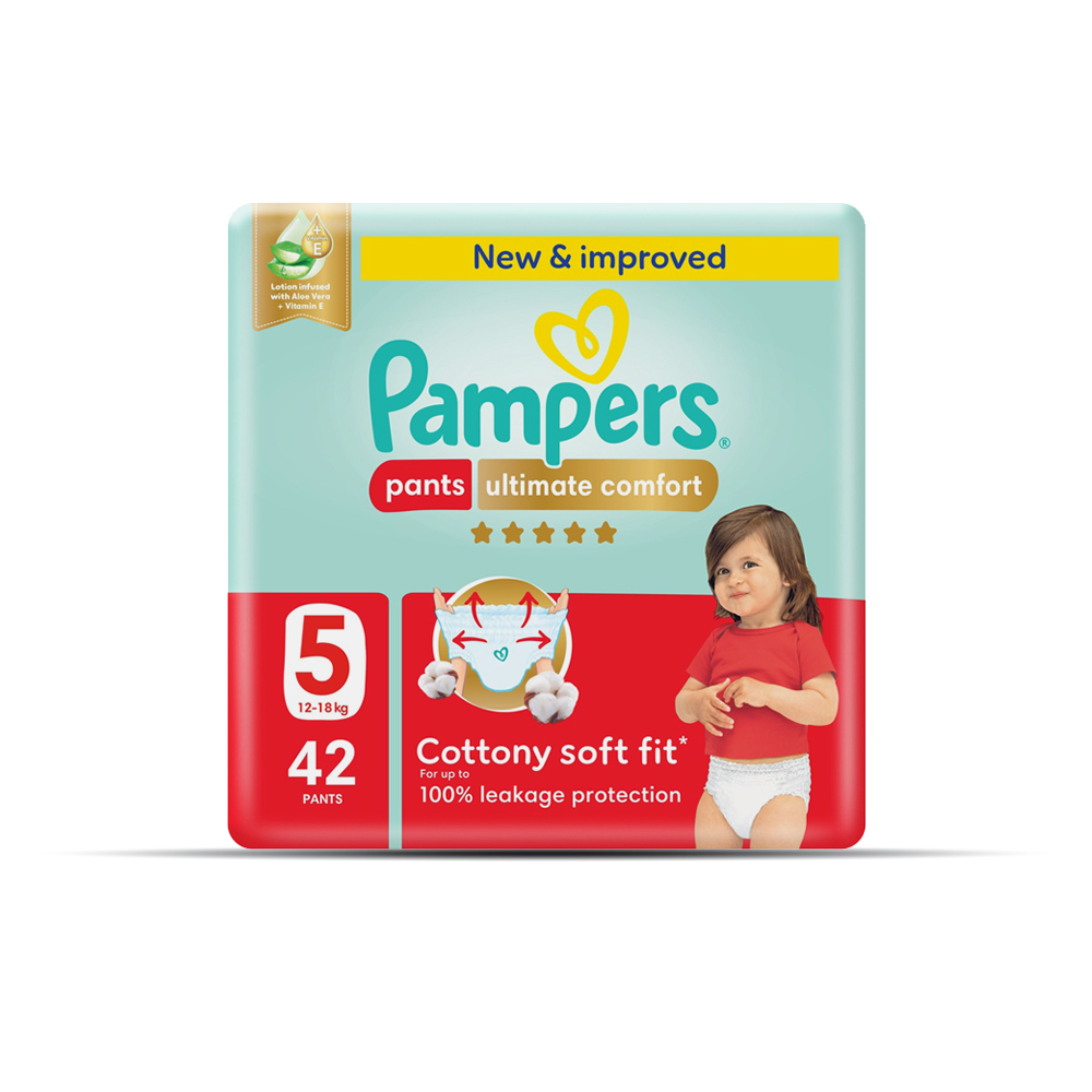 Pampers Premium Care Pants Size 5 (12–18 kg) – 42 pcs