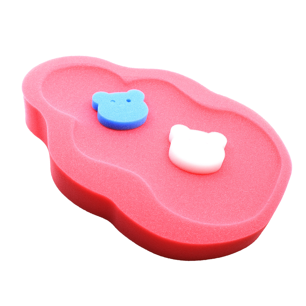 Babyjem Baby Bath Sponge 0+ Months Coral