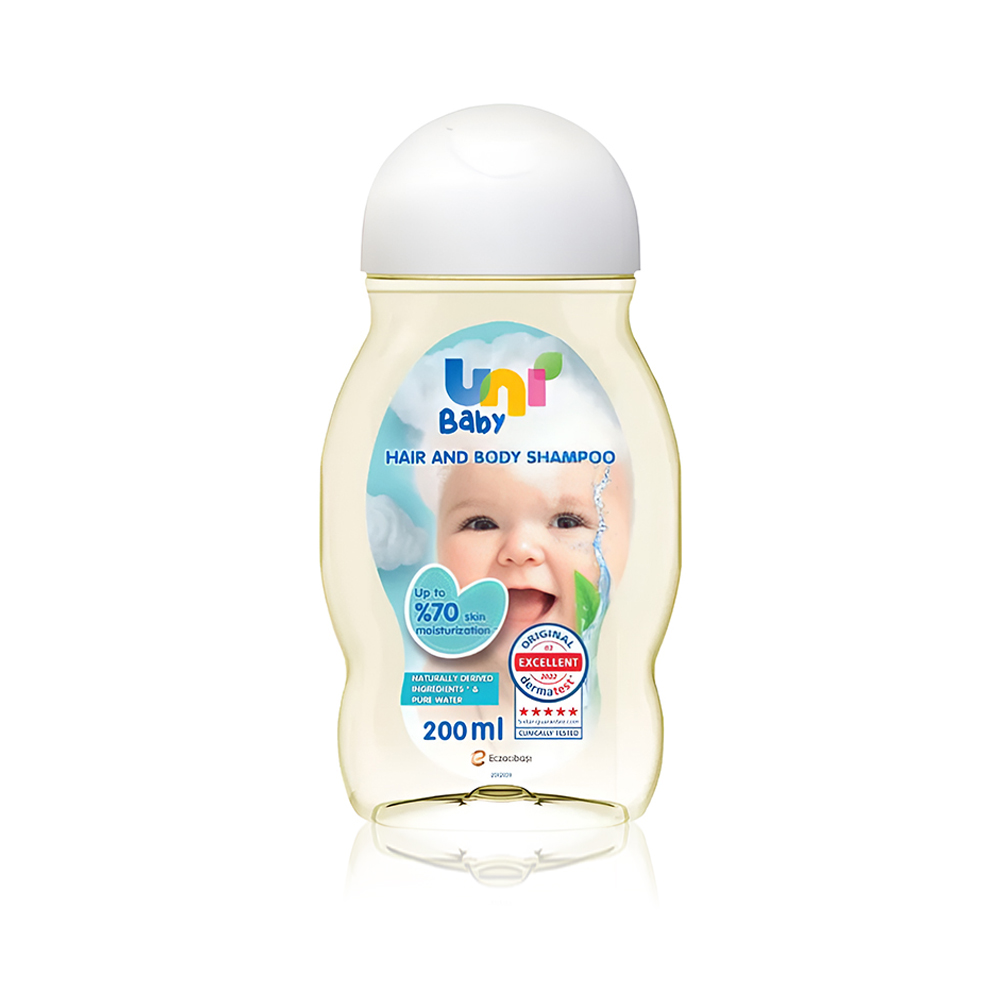 Uni Baby Hair and Body Shampoo Skin Moisturization