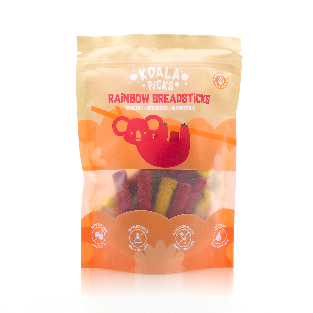 Koala Picks Rainbow Breadsticks 120G