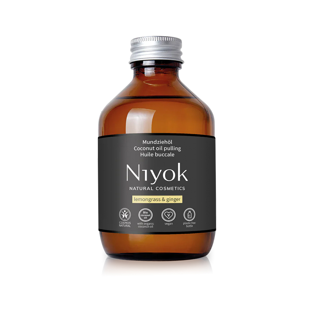 Niyok Coconut Mouth Oil Pulling Lemongrass Ginger 200ml