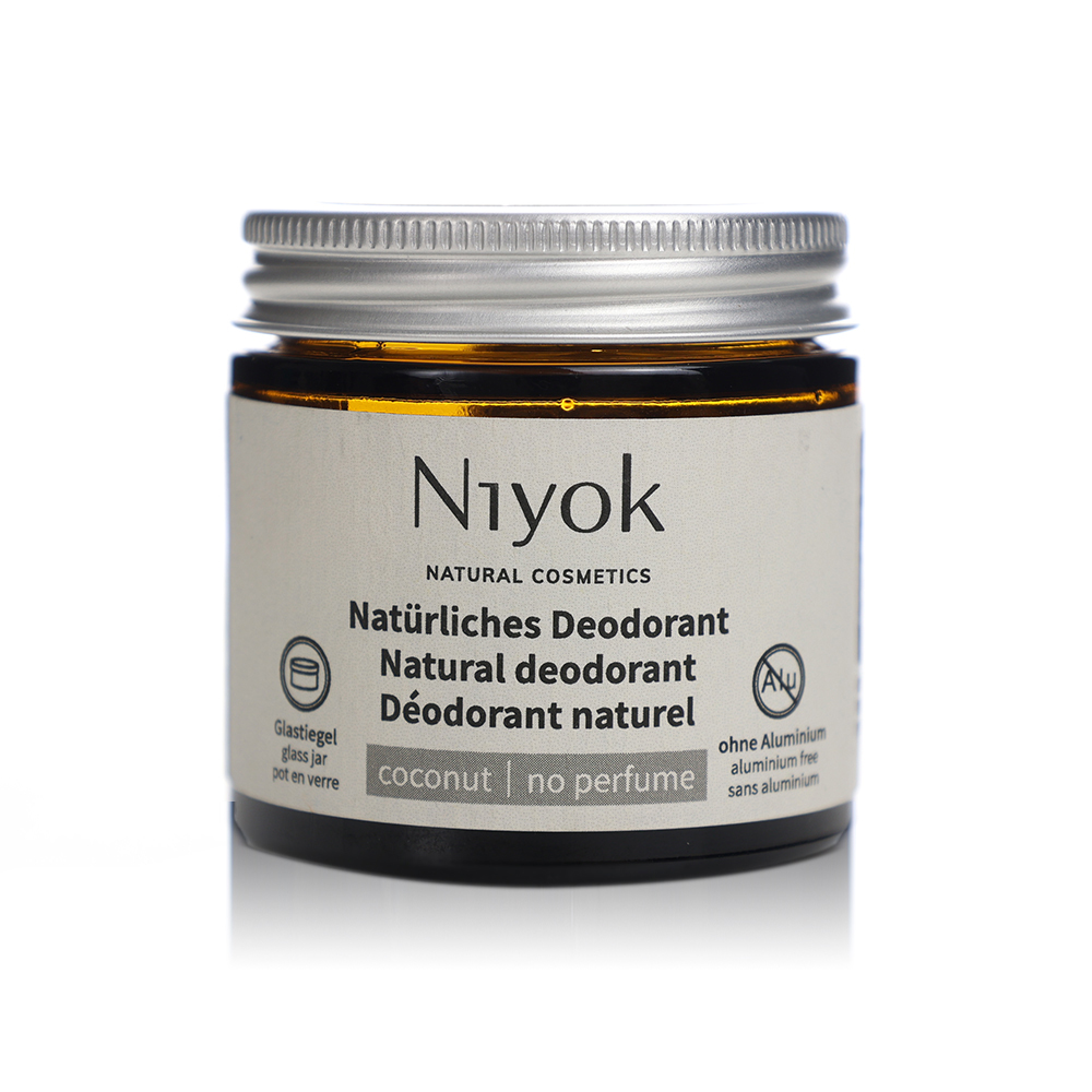 Niyok Deo Cream Coconut - Fragrance Free 40ml