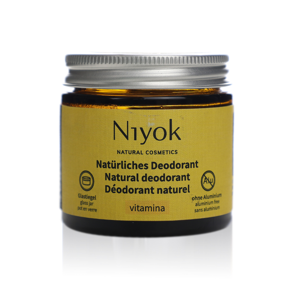 Niyok Deo Cream Vitamina - Fragrance Free 40ml