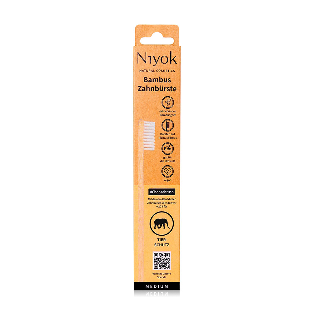 Niyok Bamboo Toothbrush - Animal Protection