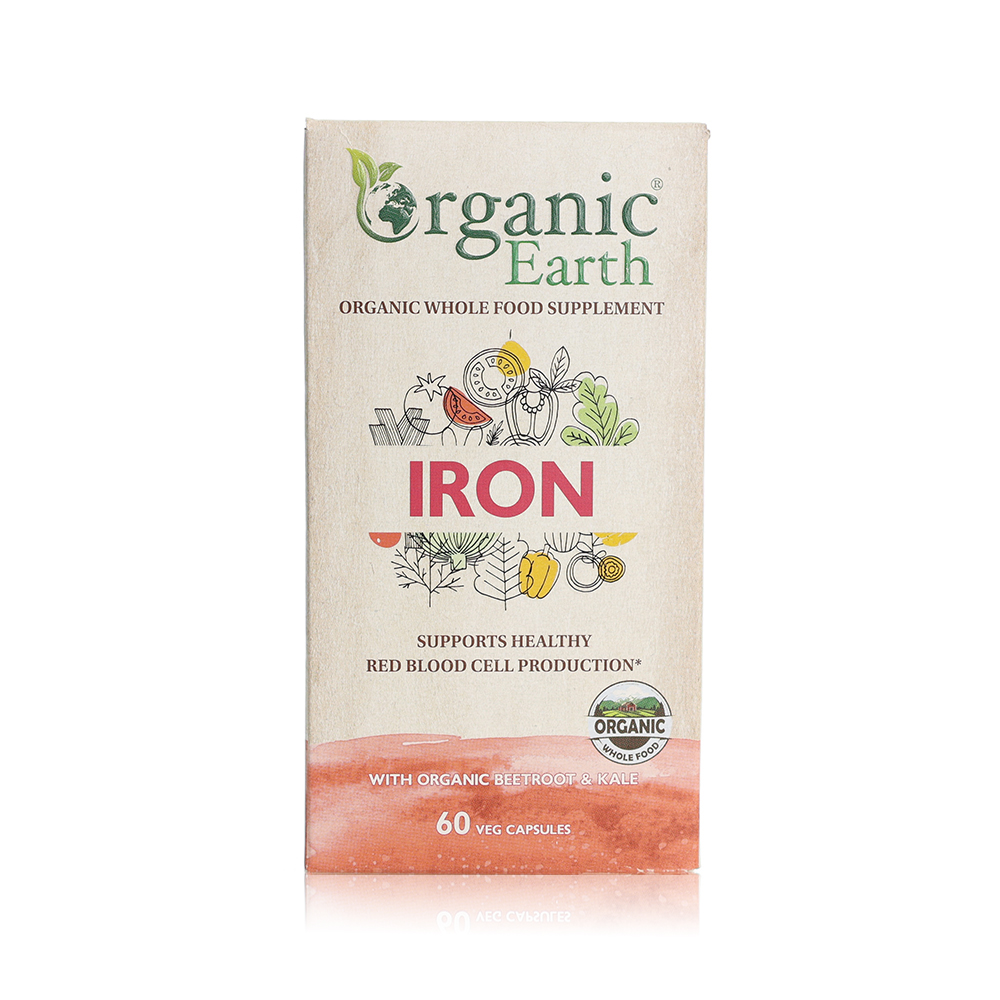 Organic Earth Iron Capsules