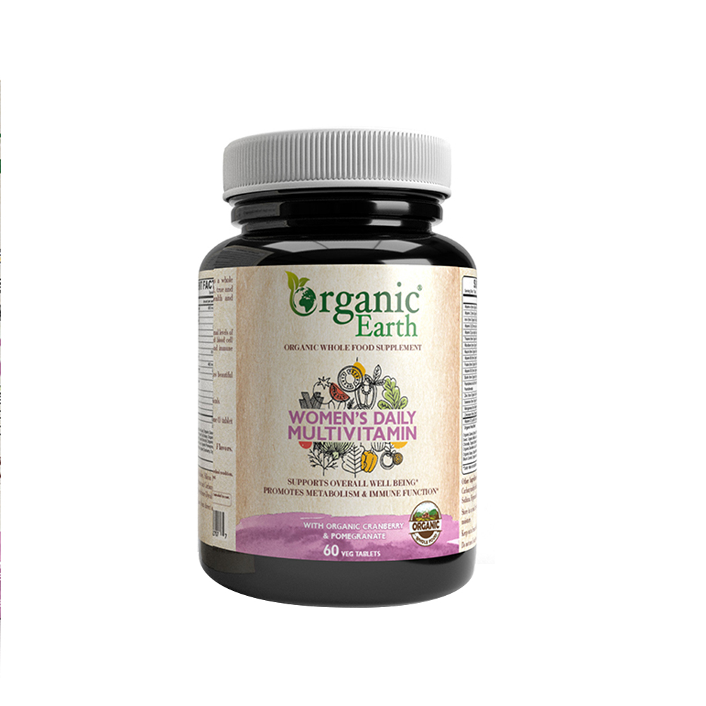 Organic Earth Women’s Daily Multivitamin Capsules