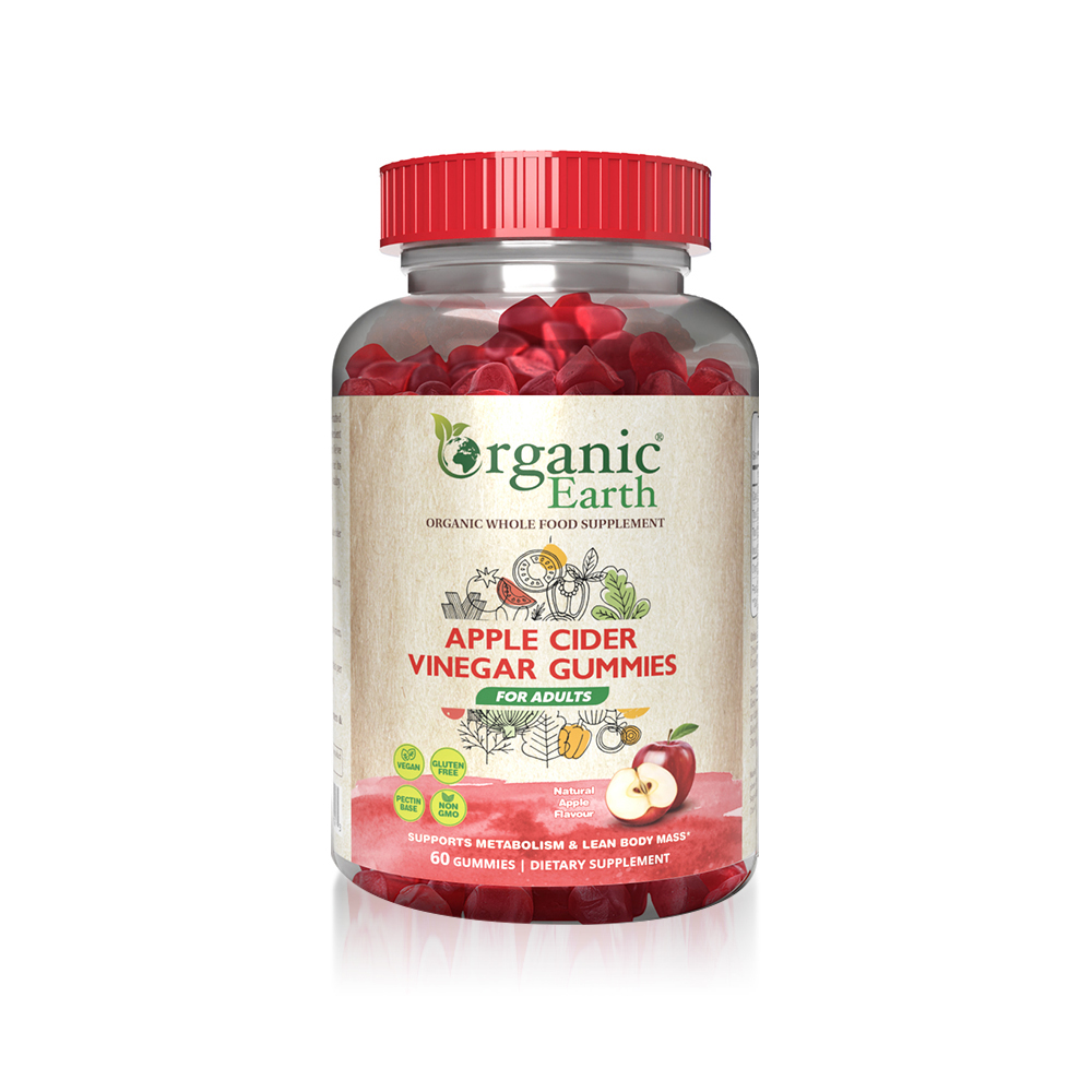Organic Earth Apple Cider Vinegar Adult Capsules
