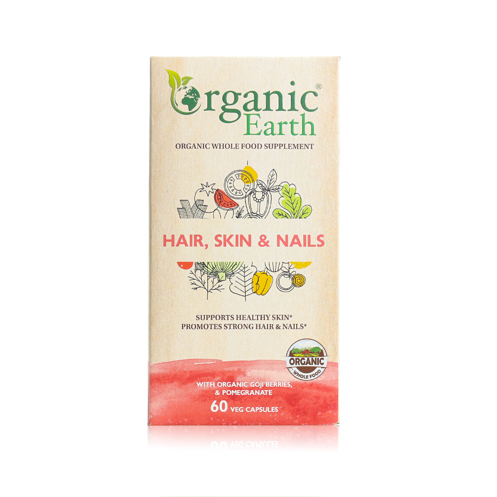 Organic Earth Hair Skin and Nails Capsules