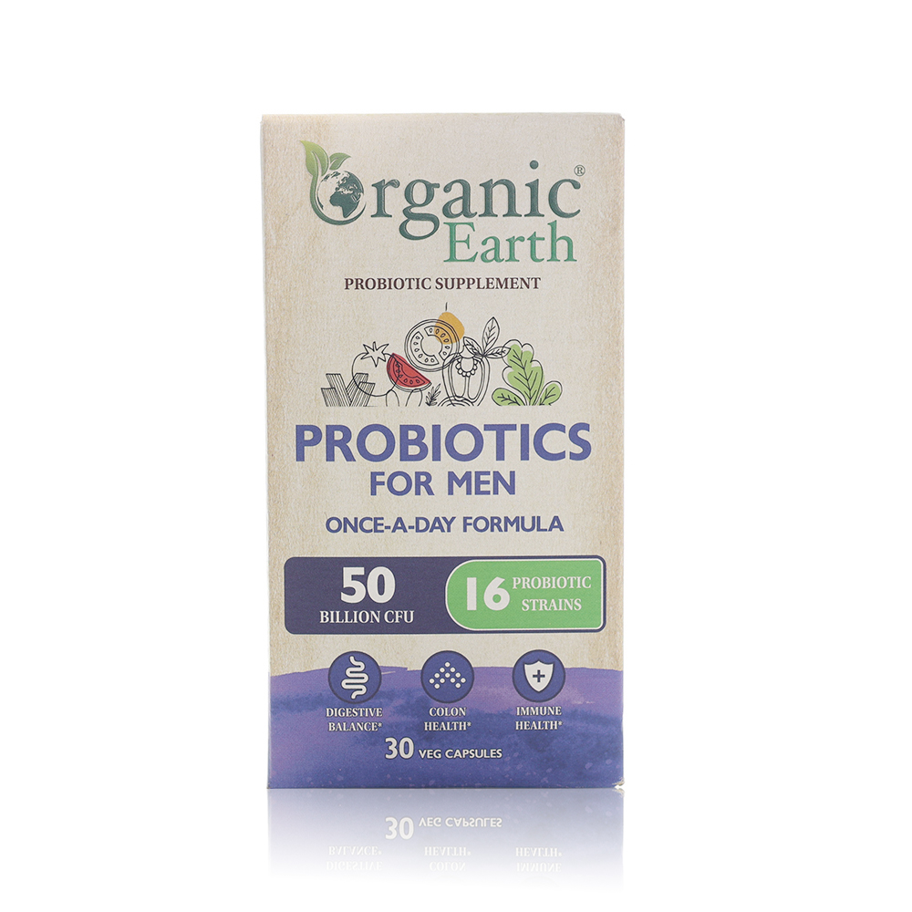 Organic Earth Probiotics for Men Capsules