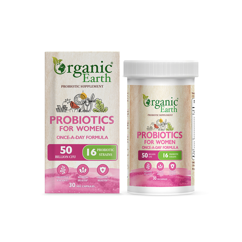 Organic Earth Probiotics for Women Capsules