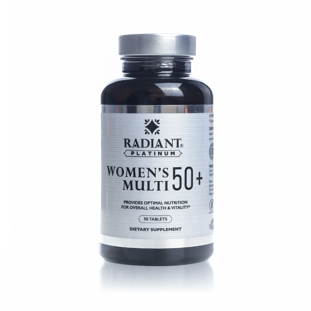 Radiant Platinum Multivitamin Women\'S 50+ Tab 90 Tab
