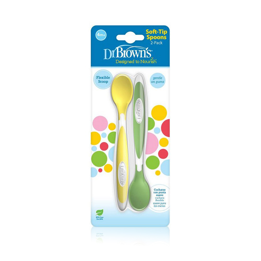 Dr Browns Soft-Tip Spoon 2Pack(TF011-P3)
