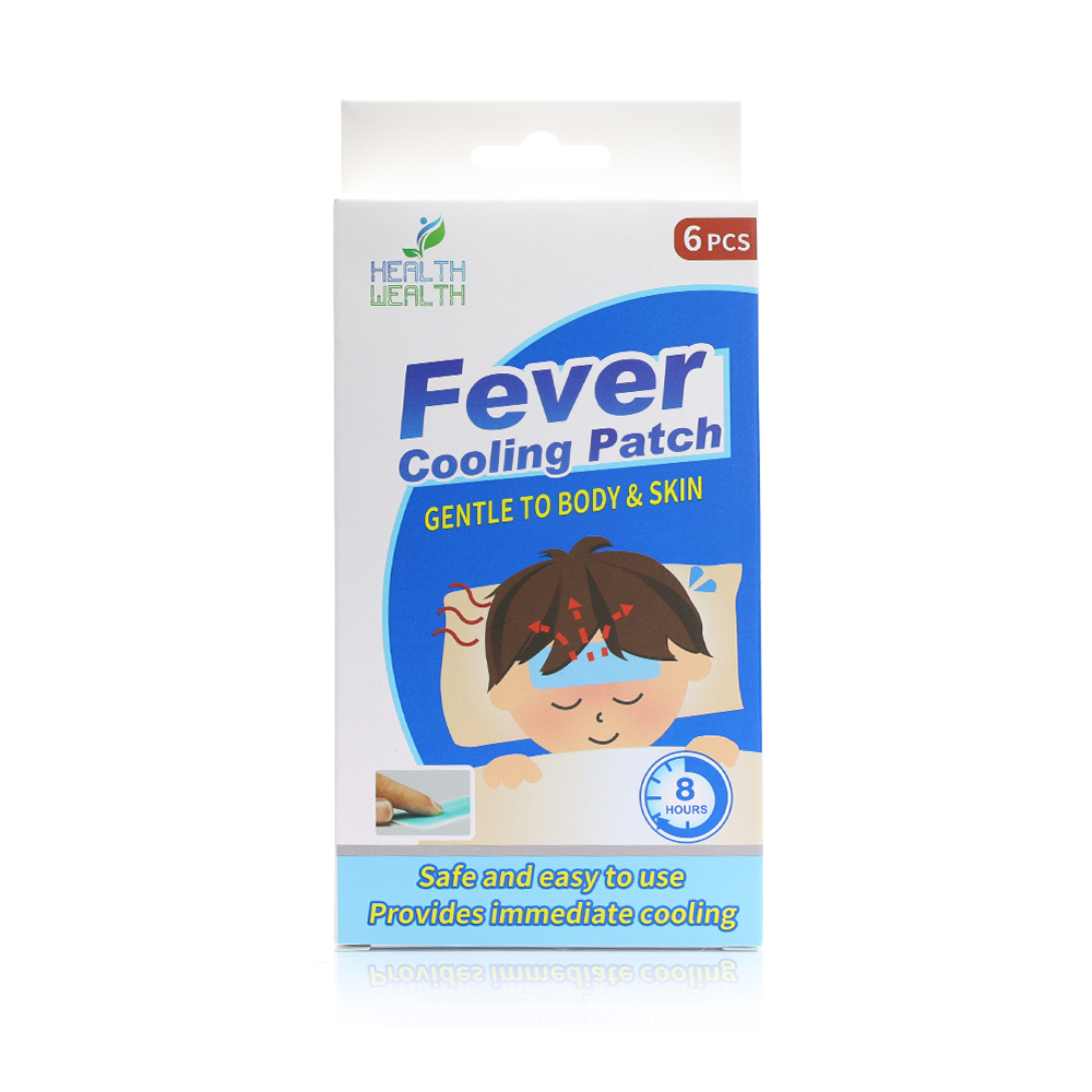 Health Wealth Fever Cooling Patch 6Pc