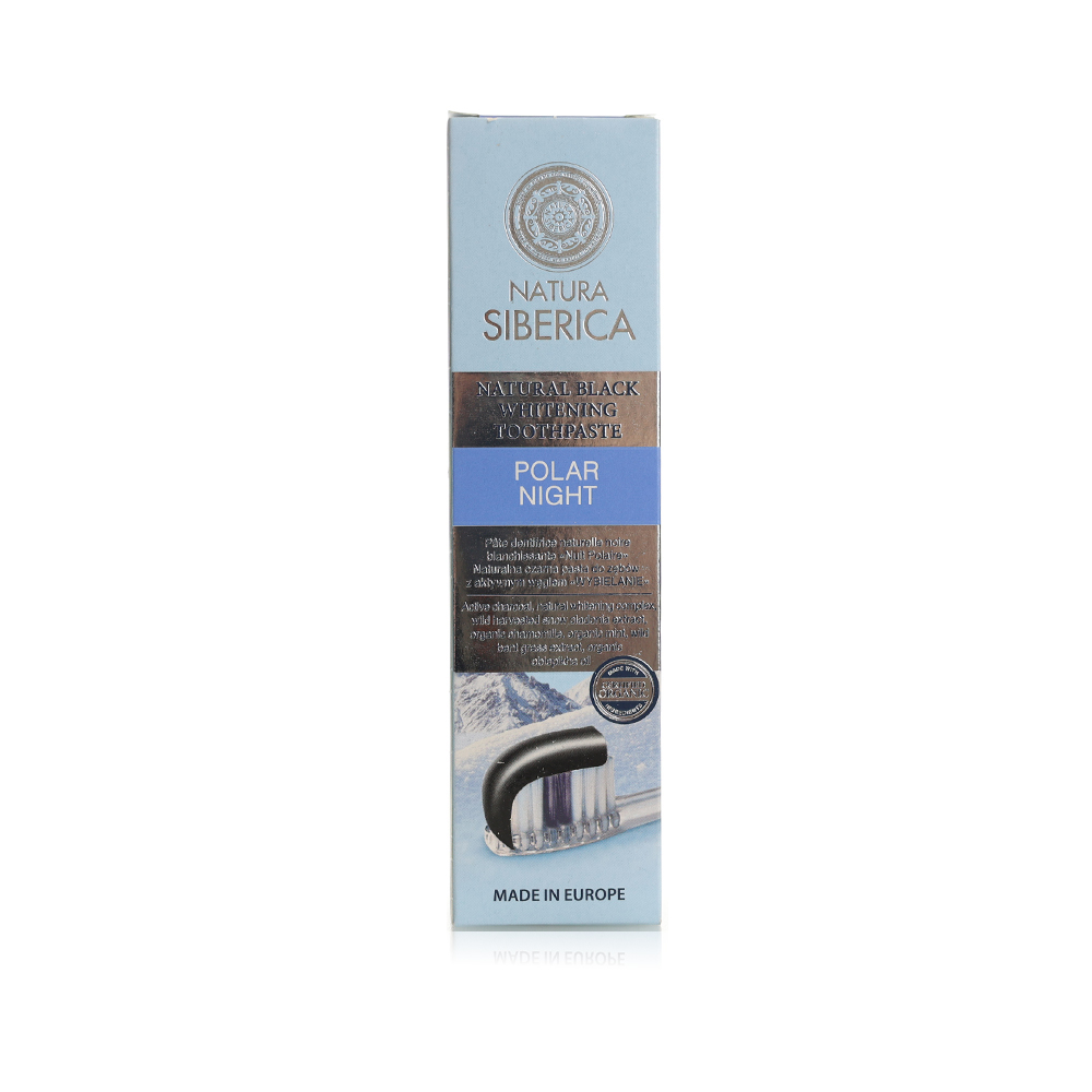 Natura Siberica Natural Black Whitening Toothpaste – Polar Night (100 g)