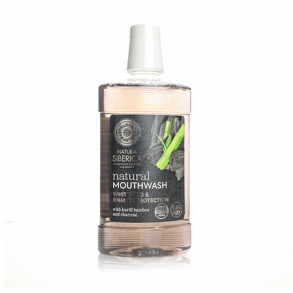Ns Natural Bamboo Charcoal Mouth Wash 520Ml