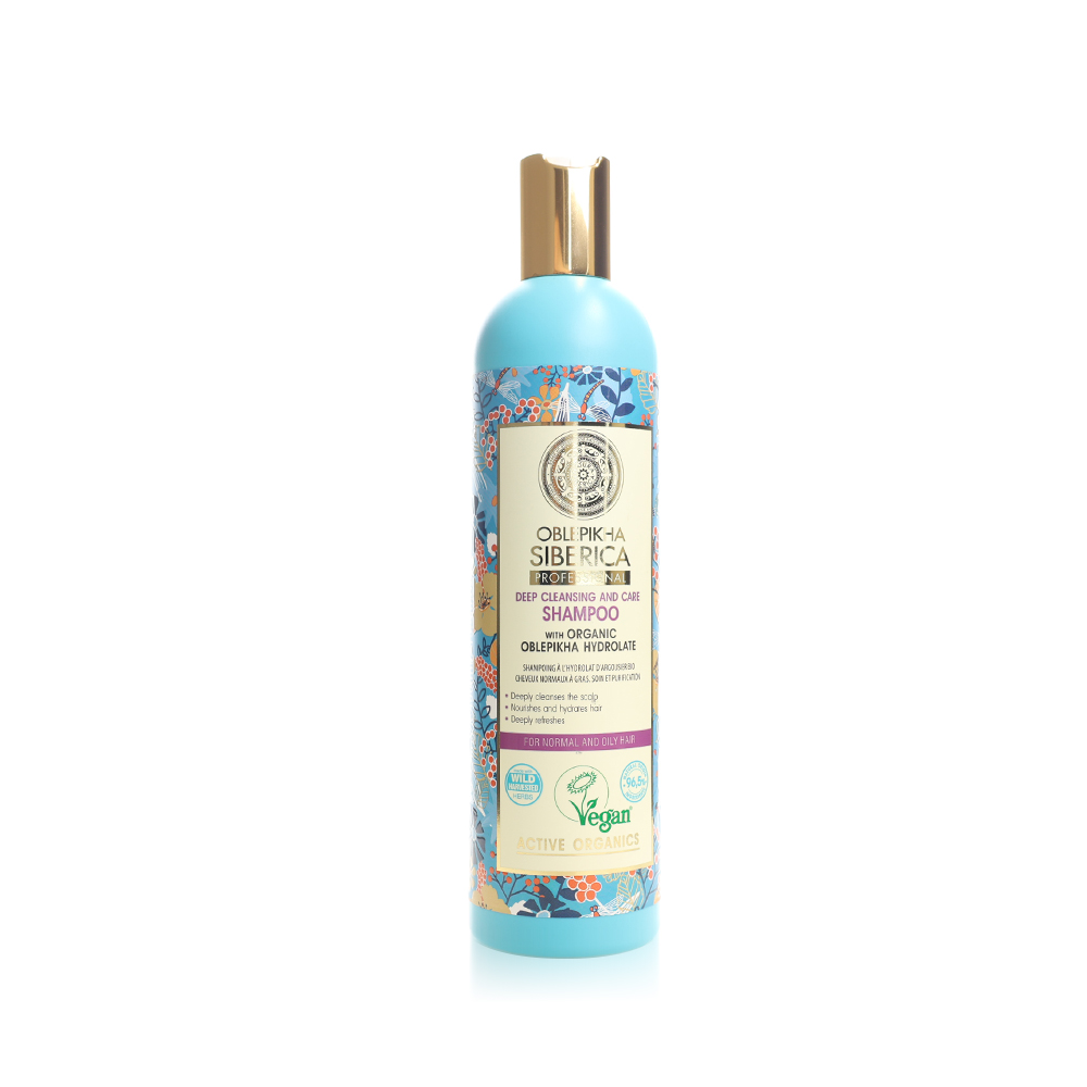 Natura Siberica Oblepikha Hydrolate Shampoo for Normal to Oily Hair – 400ml