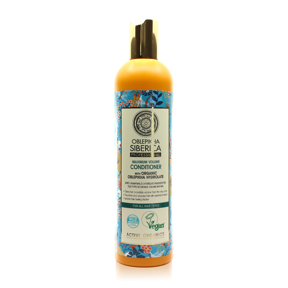 Natura Siberica Oblepikha Hydrolate Conditioner – 400 mL (All Hair Types)