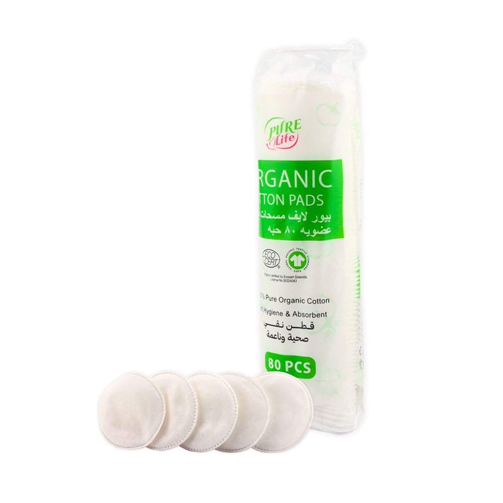Pure Life Organic Cotton Pads