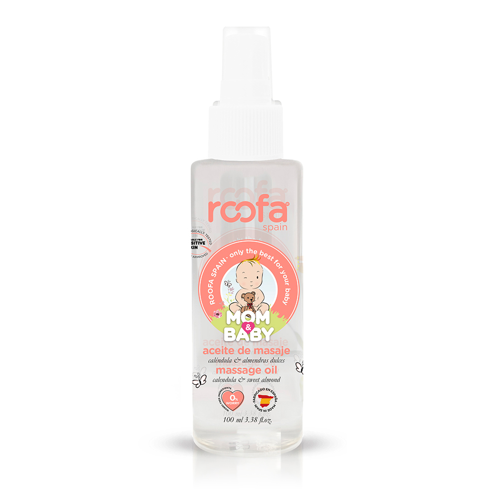 Roofa Spain Massage Oil with Sweet Almond Natural