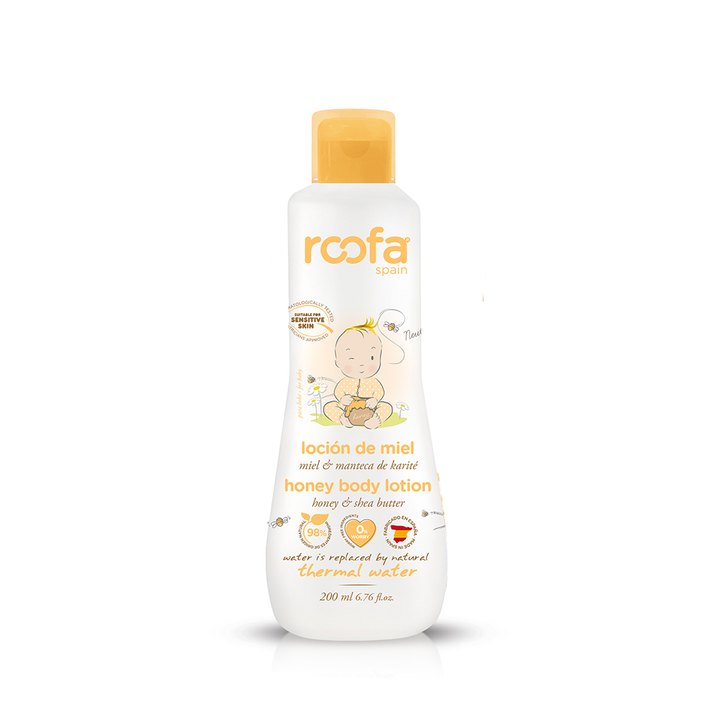 Roofa Spain Honey Body Lotion Natural