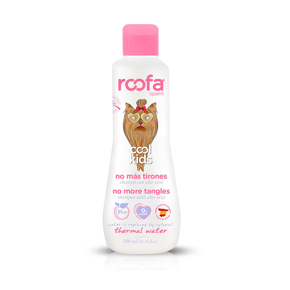 Roofa Spain Cool Kids Gel Shampoo Natural with AloeVera Panthenol