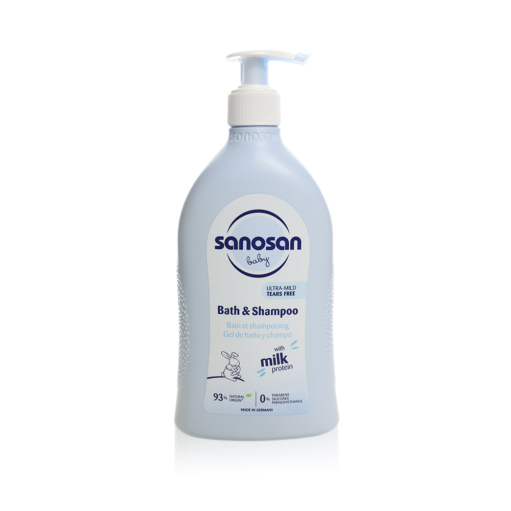Sanosan Baby Bath and Shampoo (500 ml)