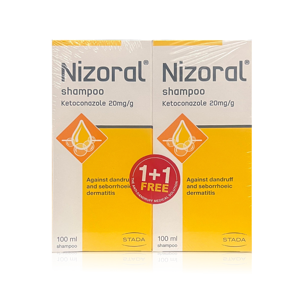 Nizoral Anti-Dandruff Treatment Shampoo 1+1