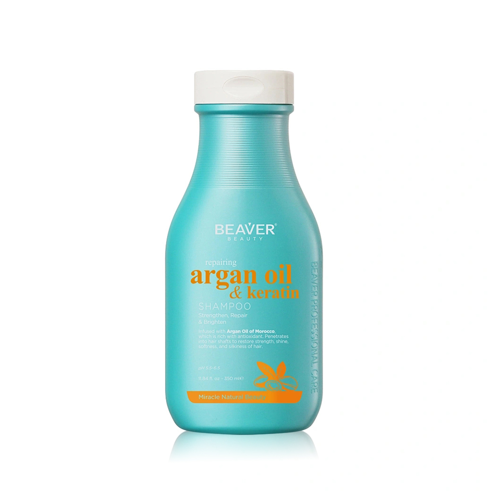 Beaver Argan Oil and Keratin Shampoo