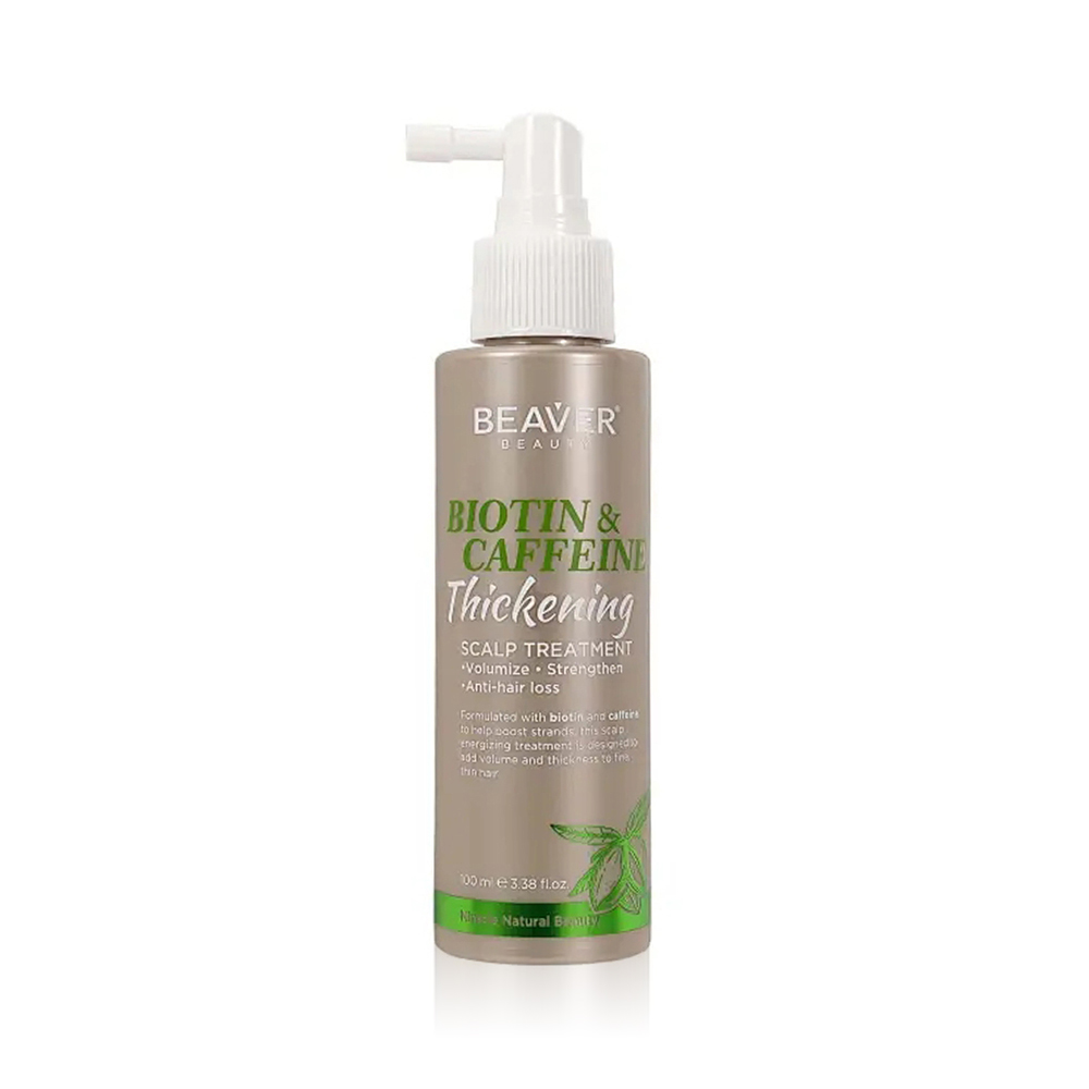 Beaver Biotin and Caffeine Hair Thickening Spray