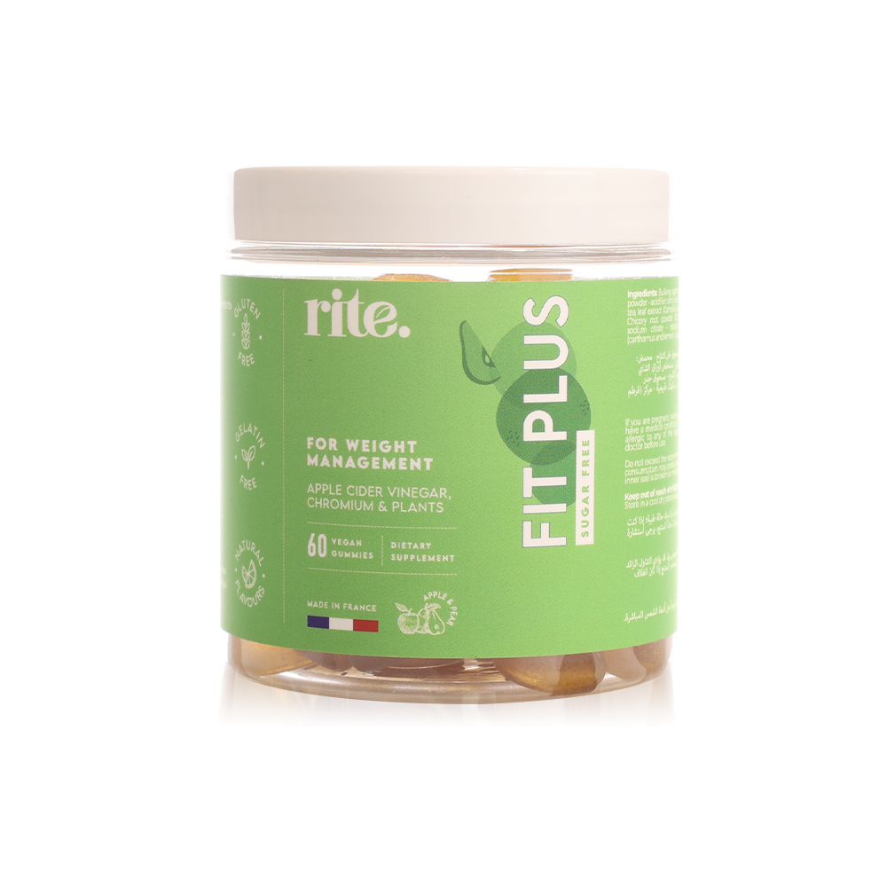 Rite Fit Plus Vegan Gummies, 60 Pieces