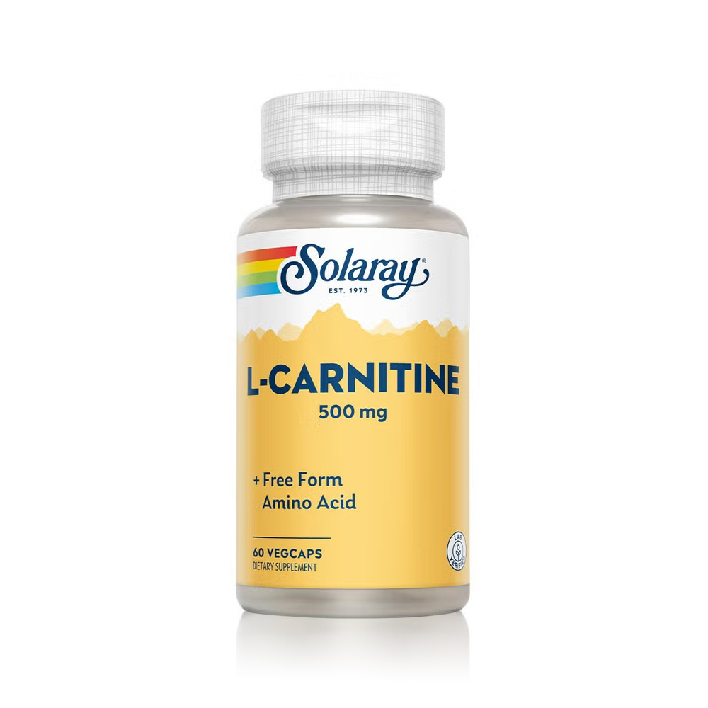 Solaray L-Carnitine 500mg, 60 Tablets