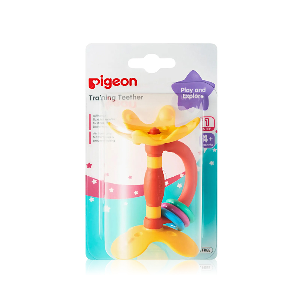 Pigeon training teether step 1 +4m