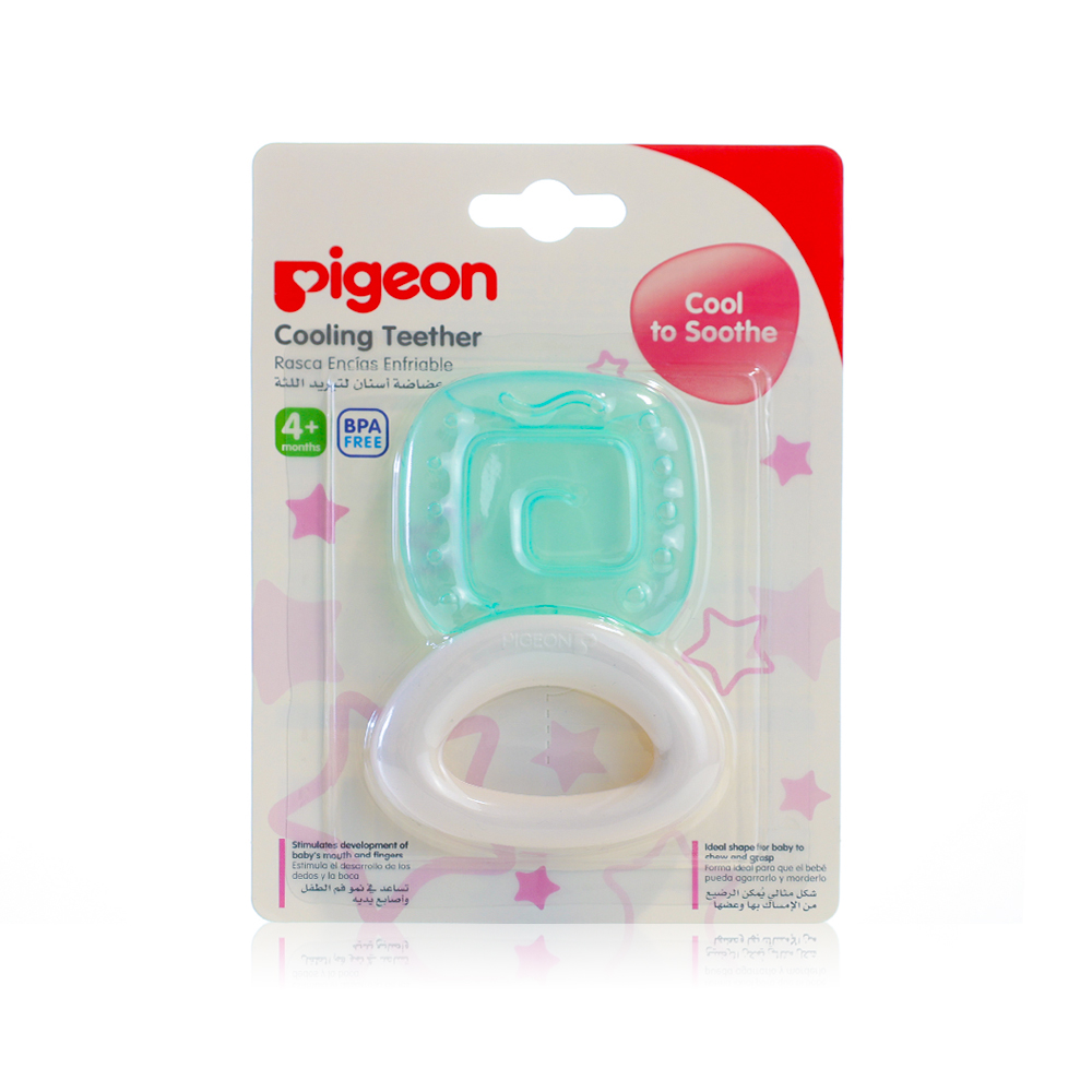 Pigeon cooling teether (square)