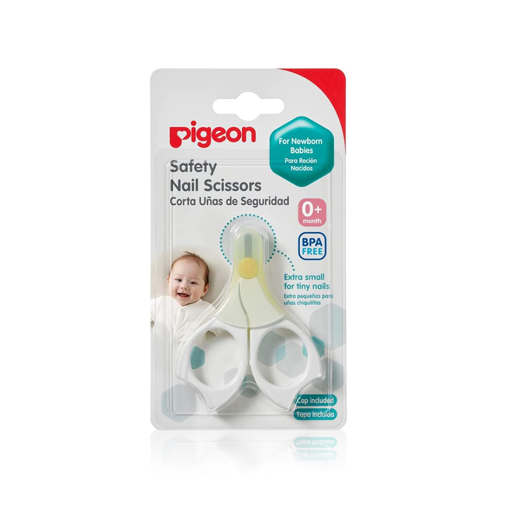 Pigeon safety nail scissors for tiny nails +0m